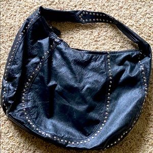 Black slouchy bag